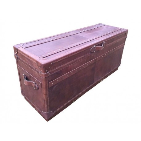 Baúl Pie de Cama Tosco Baloe moka-ComercializadoraZeus- 1040473960
