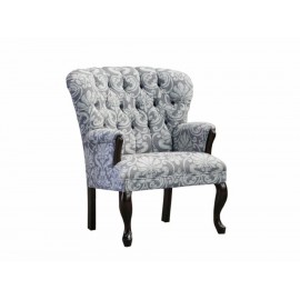Sillón Clásico Concept House Michelle azul pizarra-ComercializadoraZeus- 1051225810
