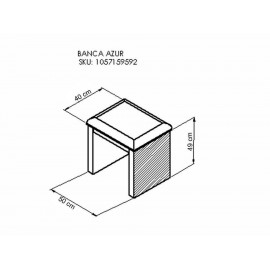 Banca Diper Azur tabaco-ComercializadoraZeus- 1057159592