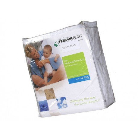 Protector para colchón matrimonial Tempur ZZ1414003 blanco-ComercializadoraZeus- 78527919