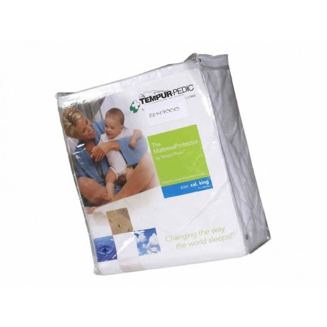 Protector para colchón individual Tempur ZZ1414002 blanco-ComercializadoraZeus- 78527901