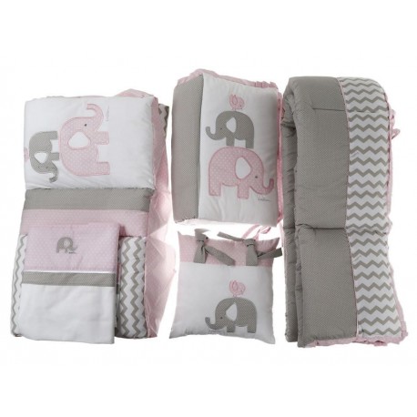 Juego de cuna Kristian CKER70 rosa-ComercializadoraZeus- 1040495548