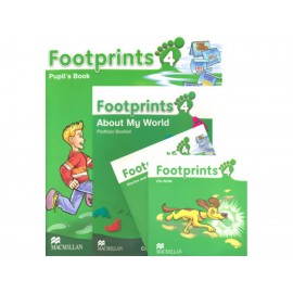 Footprints 4 Pupils Book Portfolio Booklet con CD and CD ROM Pack-ComercializadoraZeus- 1041476644