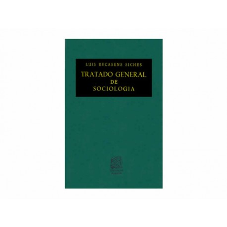 Tratado General De Sociologia-ComercializadoraZeus- 1034923660