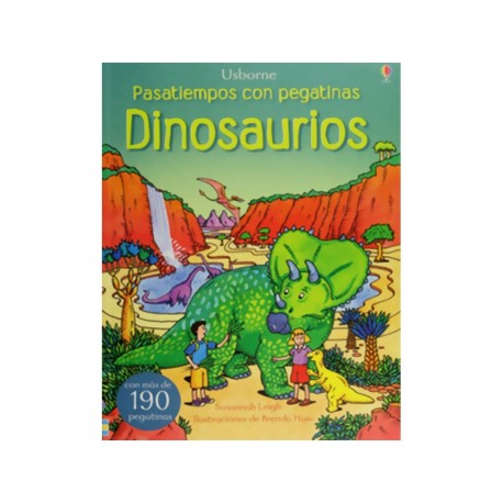 Dinosaurios Pasatiempos con Pegatinas-ComercializadoraZeus- 1043093149