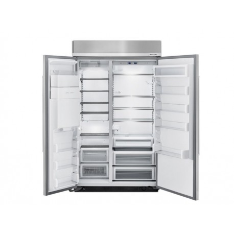 KitchenAid KBSD608ESS Refrigerador 30 Pies Cúbicos Gris Acero-ComercializadoraZeus- 1048612098