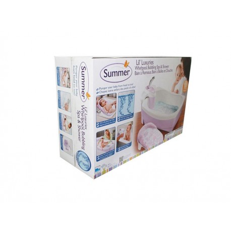 Bañera con hidromasaje Summer 1618873P rosa-ComercializadoraZeus- 1044388908