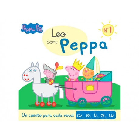 Leo con Peppa Un Cuento para Cada Vocal-ComercializadoraZeus- 1045343878