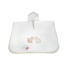 Cocolino Amigos Bata de Baño Blanca Blanco-ComercializadoraZeus- 1050598051
