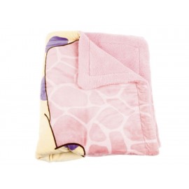 Edredón Baby Mink rosa Girafa-ComercializadoraZeus- 1057717323