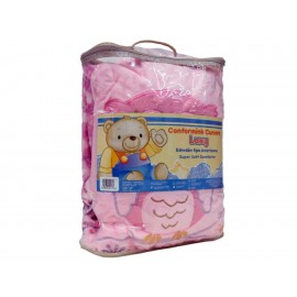Baby Mink Edredón Conformink Luxy Alitas, Rosa-ComercializadoraZeus- 1048965951