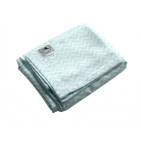 Nap Sábanas Zig Zag 95 X 140 Verde Agua-ComercializadoraZeus- 1044615530