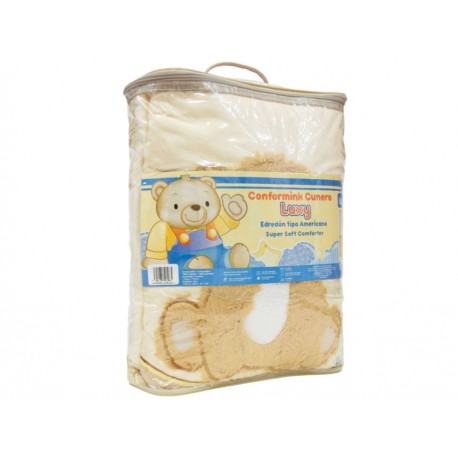 Baby Mink Cobertor Conf Luxy Peluso Amarillo-ComercializadoraZeus- 1048965977
