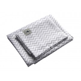 Nap Sábanas Zig Zag 95 X 140 Gris-ComercializadoraZeus- 1044615548