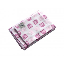 Nap Sábanas Búhos 95 X 140 Rosa-ComercializadoraZeus- 1044615491