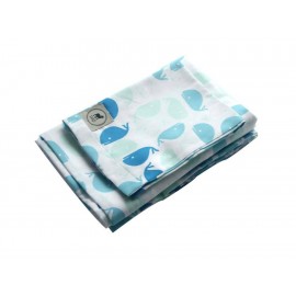 Nap Ballenas Juego de Sábanas Azul-ComercializadoraZeus- 1044615441