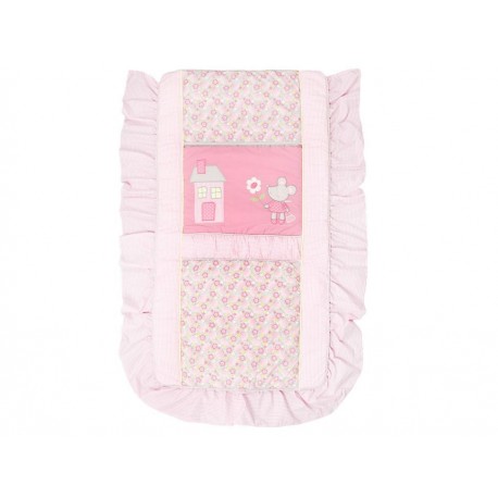 Juego de cuna Carmen Patricia 010101026 rosa-ComercializadoraZeus- 1044496816