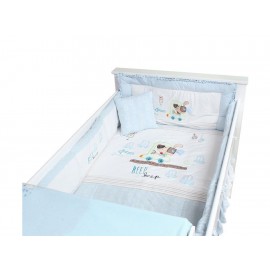 Juego de cuna Mon Caramel MC16JC-02JL azul-ComercializadoraZeus- 1045417561