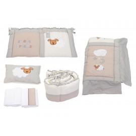 Juego de Cuna 95 x 140 Welsh Sleep y Lambs gris claro-ComercializadoraZeus- 1035197351