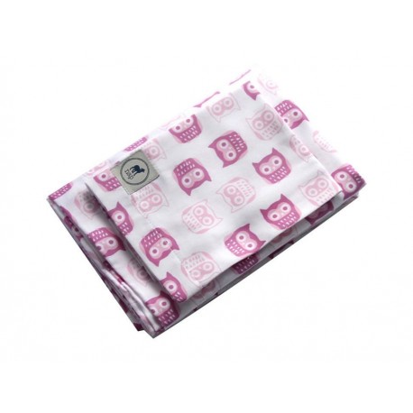 Sábanas Nap buhos .70 X 1.30 rosa-ComercializadoraZeus- 1044615432