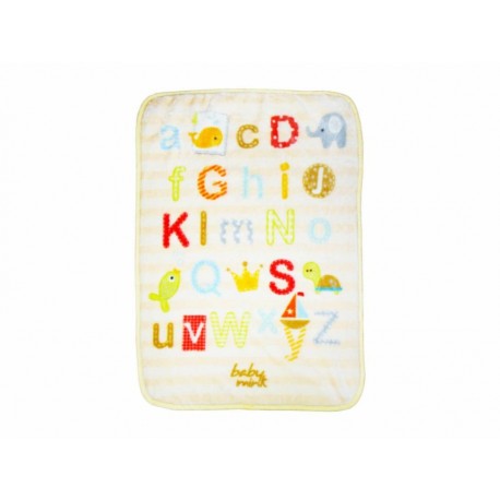 Baby Mink Cobertor Elite Chiko ABC Amarillo-ComercializadoraZeus- 1051895238