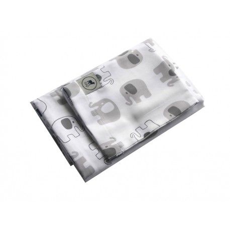 Nap Sábanas Elefante 95 X 140 Gris-ComercializadoraZeus- 1044615513