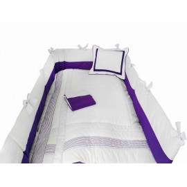 Mon Caramel Crib Set Navy Juego de Cuna Lila-ComercializadoraZeus- 1051657981