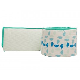 Nap Bumper Ballena Protector para Cuna 95 X 140 Azul-ComercializadoraZeus- 1048097258