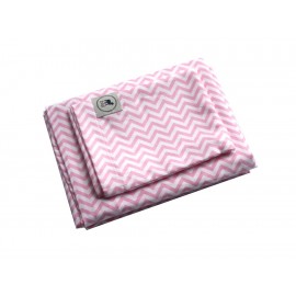 Nap Sábanas Zig Zag 95 X 140 Rosa-ComercializadoraZeus- 1044615521