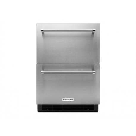 KitchenAid Refrigerador Doble Cajón 5 Pies Cúbicos Gris Acero-ComercializadoraZeus- 1048612594