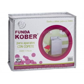 Funda para lavadora Kober Rombos plata-ComercializadoraZeus- 1010342968
