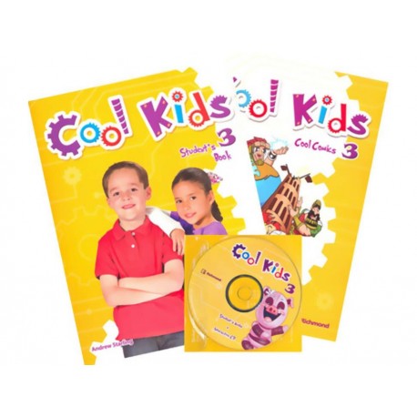Cool Kids 3 Students Book Cool Comics-ComercializadoraZeus- 1034923694
