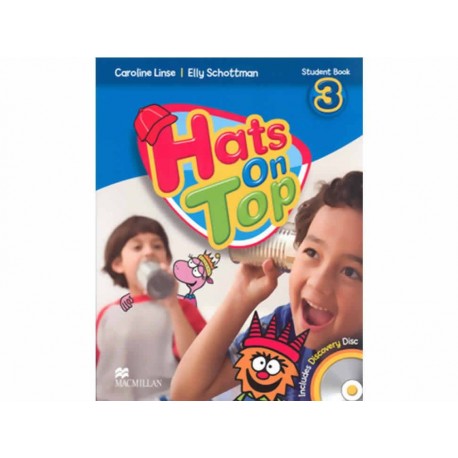 Hats On Top 3 Student Book Con Cd y Sticker-ComercializadoraZeus- 1034937423