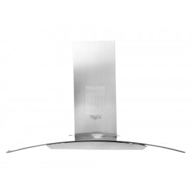 Campana de pared Whirlpool 90 centímetros acero WHW9901S-ComercializadoraZeus- 1008938101