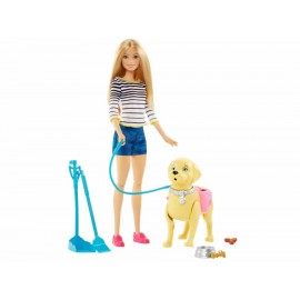 Muñeca Barbie Paseo de Perrito-ComercializadoraZeus- 1054335322