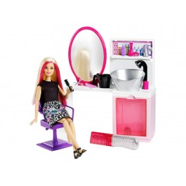 Set de Muñeca Barbie Salón Brillo Glam-ComercializadoraZeus- 1051017273