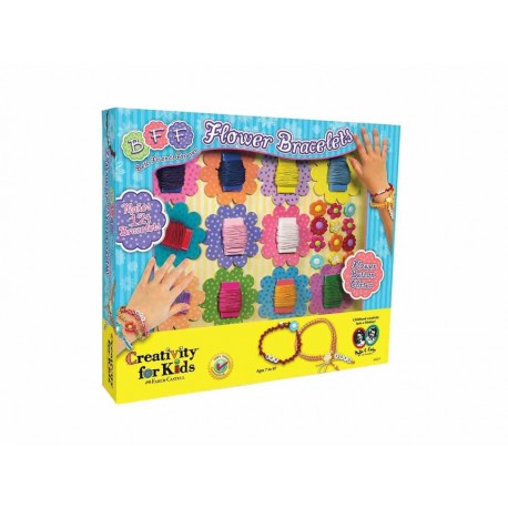 Creativity For Kids Pulseras de Flores-ComercializadoraZeus- 1029033150