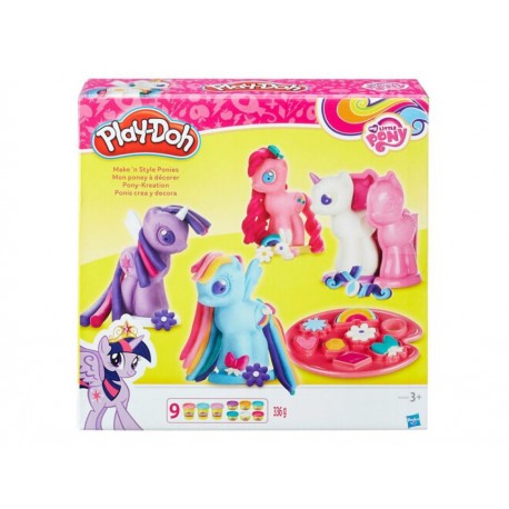 Mi Pequeño Pony Ponis crea y decora Hasbro Play-Doh-ComercializadoraZeus- 1035142319