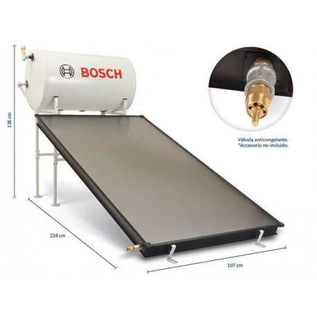 Calentador solar Bosch 150 litros blanco TSS150-ComercializadoraZeus- 1031891066
