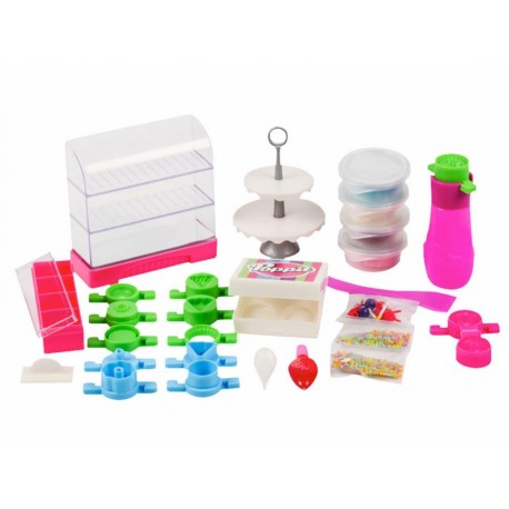 Kit para Modelar y Crear Pasteles de Poppit Bandai-ComercializadoraZeus- 1053669618