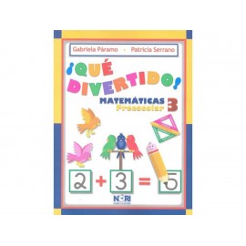 Que Divertido Matemáticas 3 Preescolar-ComercializadoraZeus- 1034907001