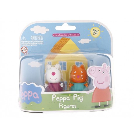 Peppa Pig Bandai Pack de Figuras-ComercializadoraZeus- 1030378411
