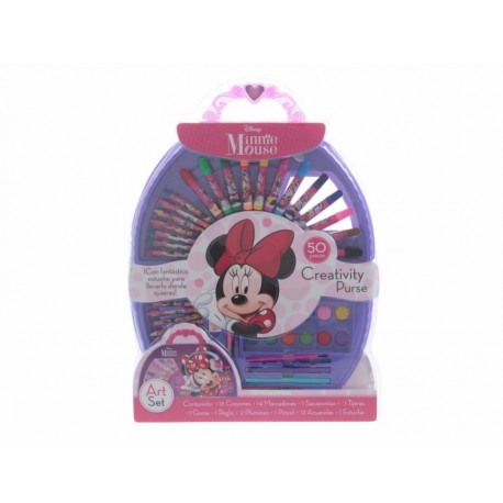 Best Trading Set Escolar Creativity Purse Minnie Mouse-ComercializadoraZeus- 1053610265