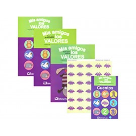 Pack Mis Amigos Los Valores 2 Preescolar-ComercializadoraZeus- 1034921322