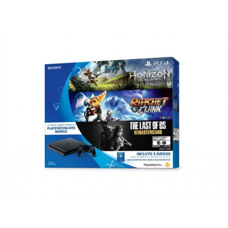Consola PlayStation 4 Slim 500 GB Bundle Hits-ComercializadoraZeus- 1057473335