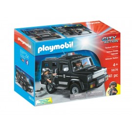 Playmobil Swat Car-ComercializadoraZeus- 1052028864