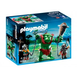 Playmobil Knights Troll Gigante con Luchadores-ComercializadoraZeus- 1041424946