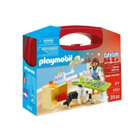 Playmobil City Life Maletín Veterinario-ComercializadoraZeus- 1052029101