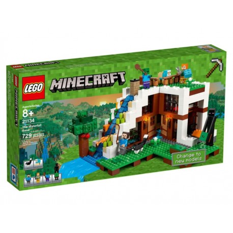 Minecraft Lego Base de la Cascada-ComercializadoraZeus- 1056715700