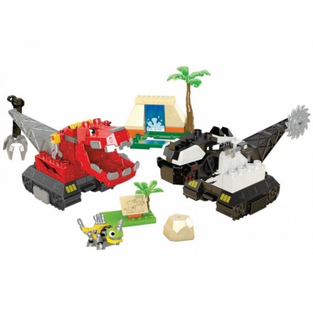 Batalla de Dinosaurios Mattel Mega Bloks-ComercializadoraZeus- 1055934611